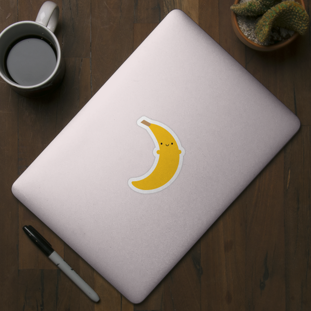 Kawaii Banana by marcelinesmith